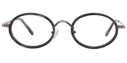 Maris Oval Black Glasses 0