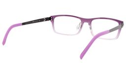 Antonia Rectangle Purple Glasses5