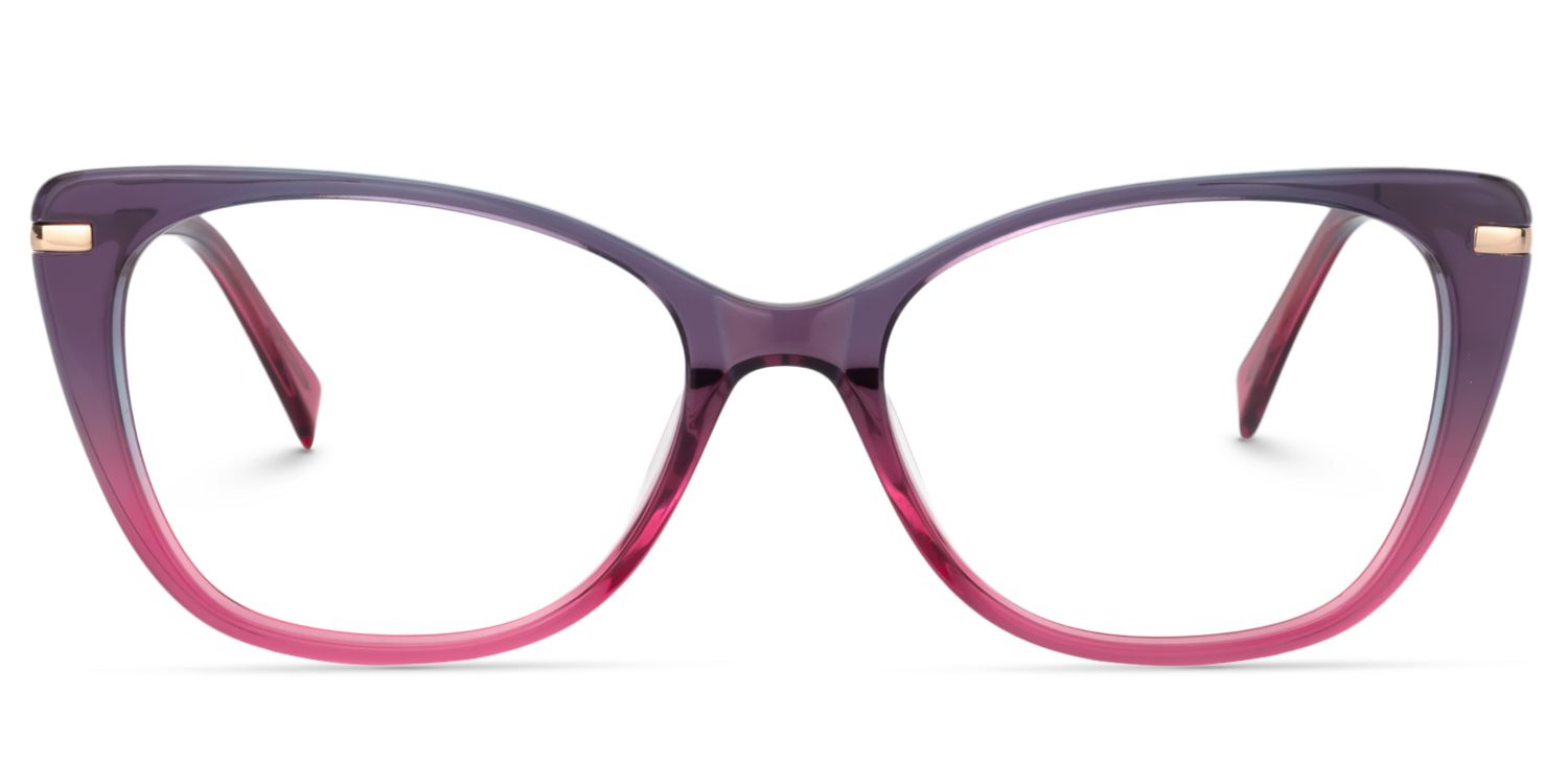 Cat Eye Red Glasses | Zeelool Glasses0