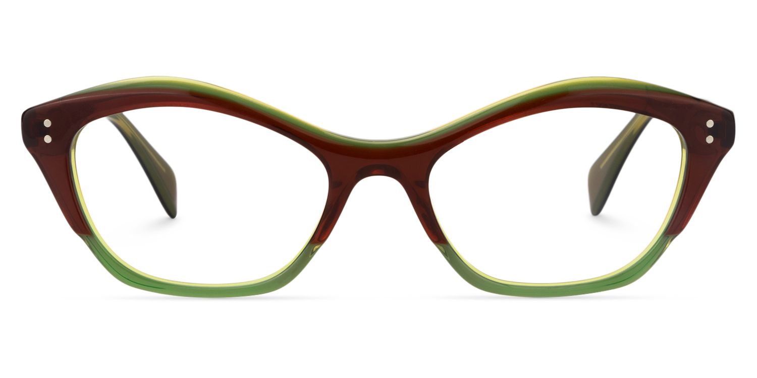 Cat Eye Green Glasses | Zeelool Glasses0
