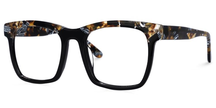 Cohill Square Black Glasses