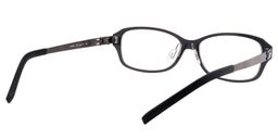 Arabela Rectangle Black Glasses5