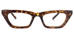 Channon Cat Eye Yellow Tortoise Glasses0