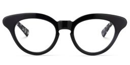 Chadwick Cat Eye Black Glasses0