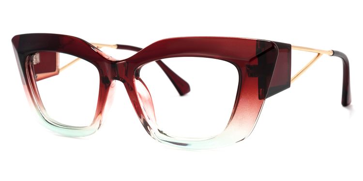 Ferrer Cateye Red Glasses
