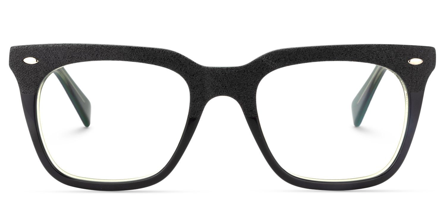 Square Dark-Green Glasses | Zeelool Glasses0