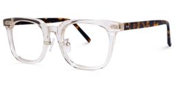 Priscilla Square Clear Glasses1