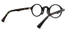 Cedric Round Yellow-Tortoise Glasses5