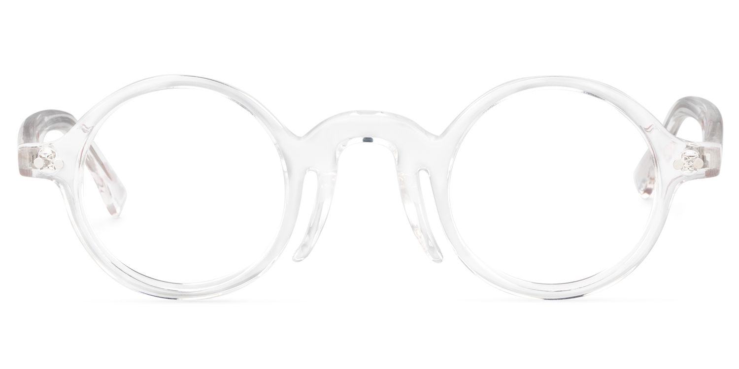 Round Clear Glasses | Zeelool Glasses0