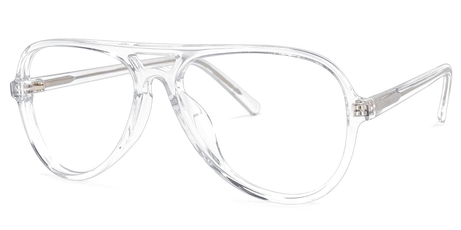 Erwin Geometric Clear Glasses1