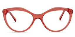 Cheri Cat Eye Red Glasses0