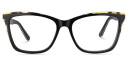 Chilton Square Black Glasses0