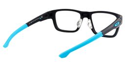 Atalanta Rectangle Black Glasses5