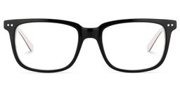 Chevalier Rectangle Black Glasses0