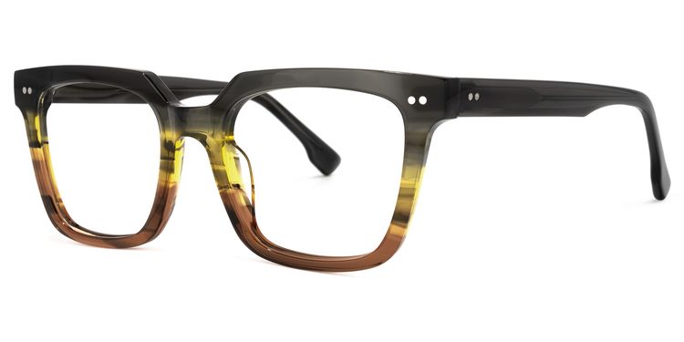 Minion Square Gray Glasses