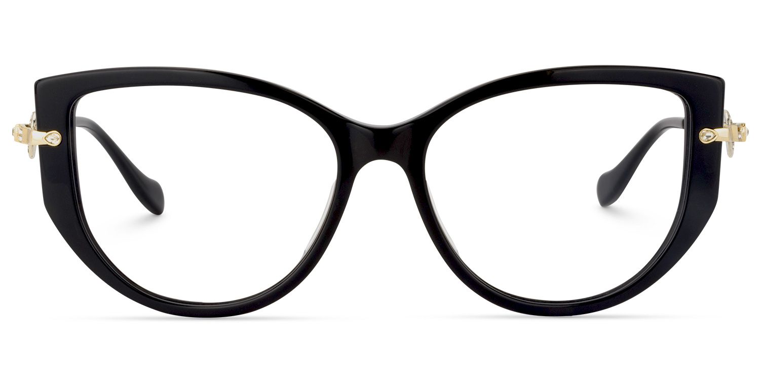 Cat Eye Black Glasses | Zeelool Glasses0