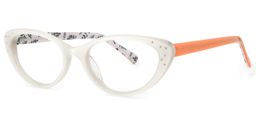 Cissi Cat Eye Ivory Glasses3