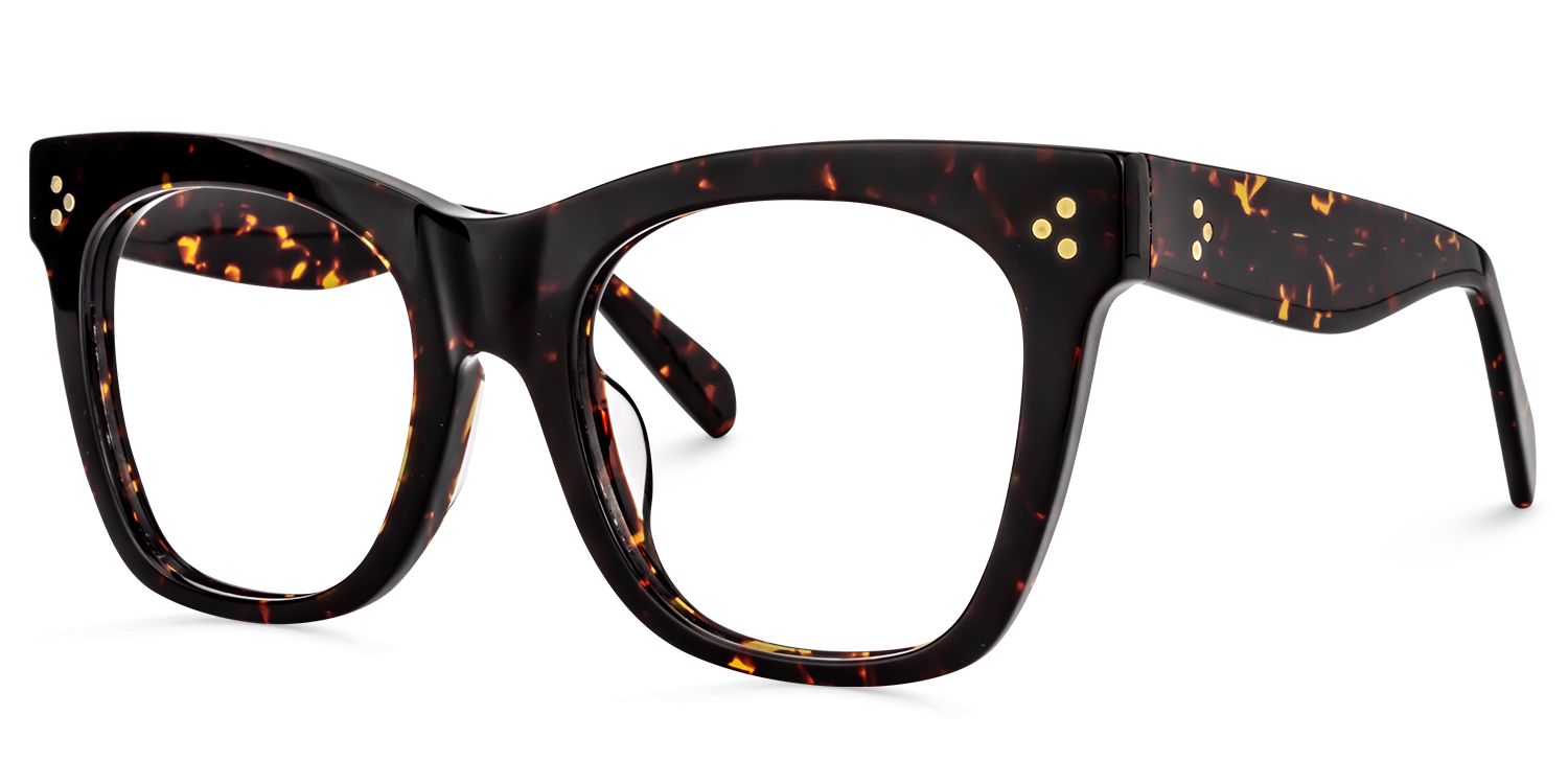 Rectangle Tortoise Glasses | Zeelool Eyewear2