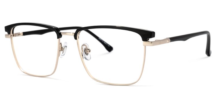 Kierriah Black Browline Glasses