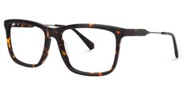 Darwin Rectangle Yellow-Tortoise Glasses1