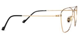 Felder Square Gold Glasses2