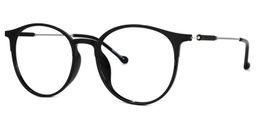 Gamble Black Round Glasses1