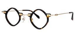 Malaj Geometric Tortoise Glasses1