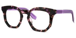 Pizarro Square Pink-Tortoise Glasses1