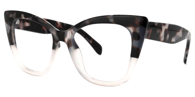 Royster Cateye White Glasses