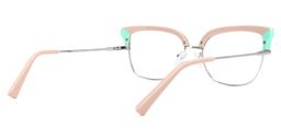 Marcsa Browline Dusty-Pink Glasses3