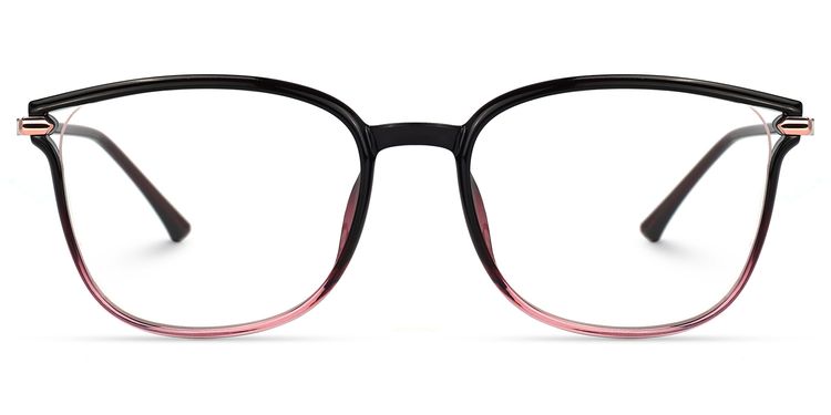 Mander Square Pink Glasses