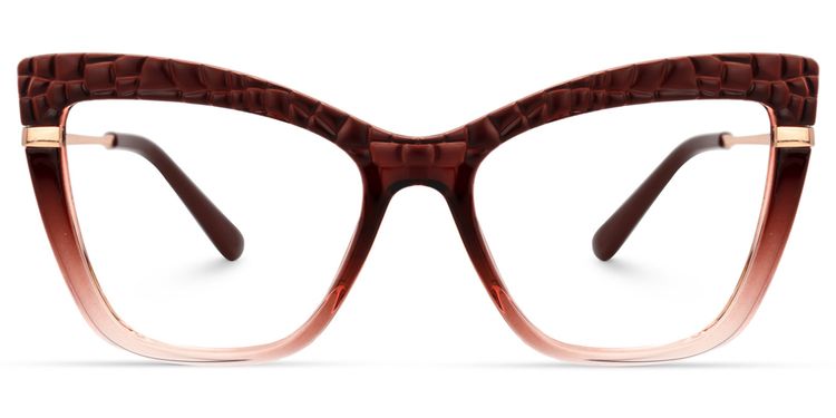 Carjohn Cateye Red Glasses