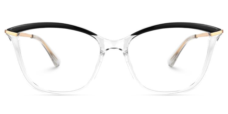 Bethea Cateye Clear Glasses