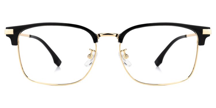 Turkessa Browline Gold Glasses