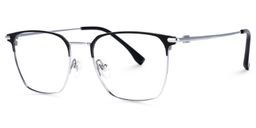 Campos Square Silver Glasses1