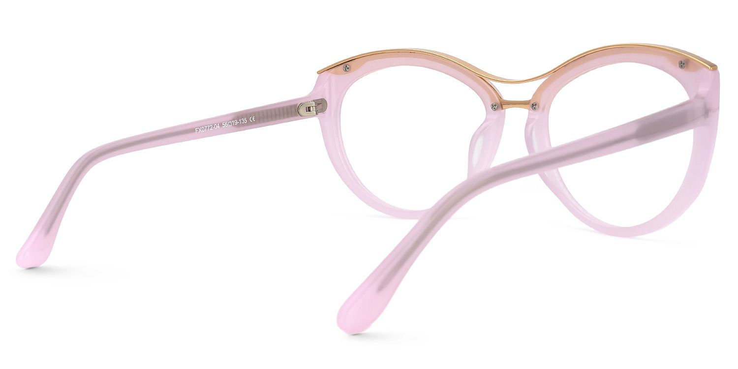 Cateye Blue Glasses3