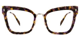 Tashawna Cateye Purple-Tortoise Glasses0