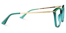 Bethea Cateye Green Glasses2