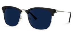Marcelle Square Black Sunglasses1