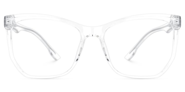 Libby Geometric Clear Glasses