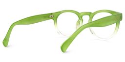 Syckle Round Green Glasses3