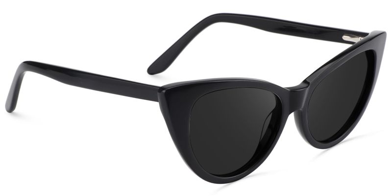 Jaden Cat Eye Style Black Frame Sunglasses | ZEELOOL2