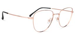 Dunham Geometric Rose-Gold Glasses2