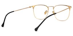 Rousselle Square Black Glasses3