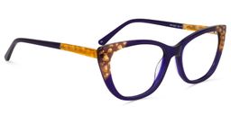 Eddie Cateye Dark-Purple Glasses2