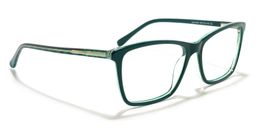 Edison Rectangle Dark-Green Glasses2