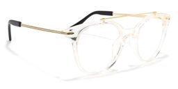 Emery Round Clear Glasses1