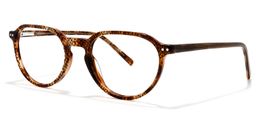 Engle Oval Brown Glasses2