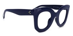 Emmitt Cateye Dark-Blue Glasses1