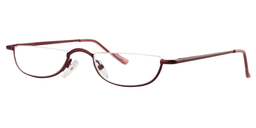Tabitha Oval Red Reading Glasses2